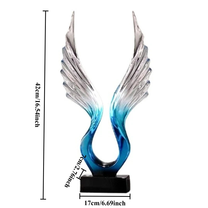 Luxury Figurines Nordic Simple Modern Miniatures Aesthetic Creative Design Decoration Crafts Household Living Room Decoration