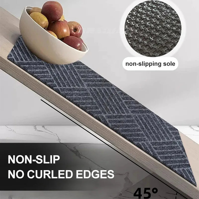 Customizable Doormat | Entryway Rug | Door Mat | Home Doormat | Absorbent Anti-Slip Mat | Full-Coverage Carpet Pad