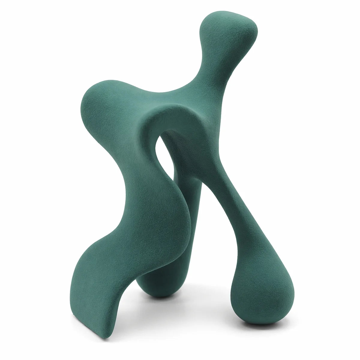 Abstract Flowing Form Resin Figurine Modern Minimalist Living Room Home Accent Decor