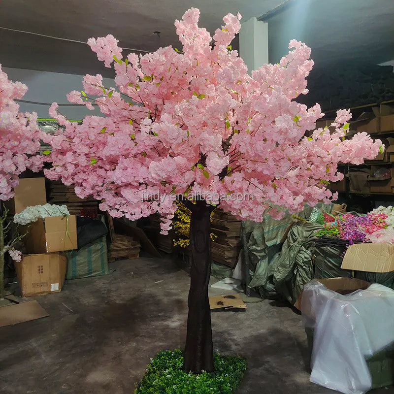 Custom Outdoor Indoor Decoration Green Plant Realistic Olive 6.5ft 8ft 10ft Artificial Olive Tree for Hotel Event Garden