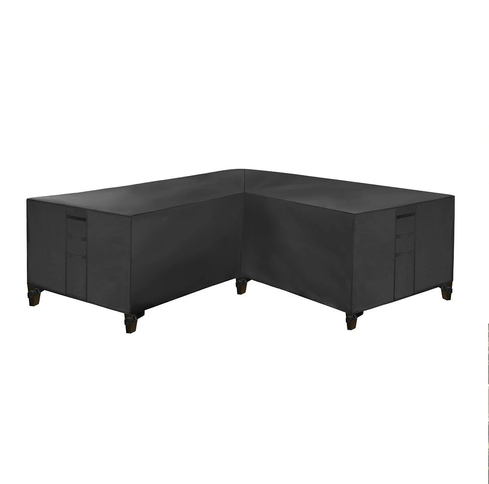 420D HEAVY DUTY Outdoor Garden Furniture V-Shaped Cover for Sofa Table Patio Waterproof Wind-Proof Anti-UV Against Rain Snow