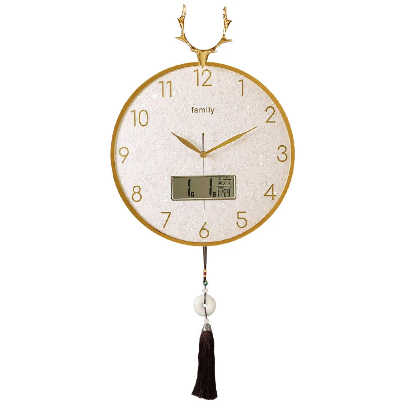 Chic Modern Wall Clock Hanging Art Round Classic Wall Clock Dining Room Plane Reloj De Pared Para Salon Decorativo Room Decor