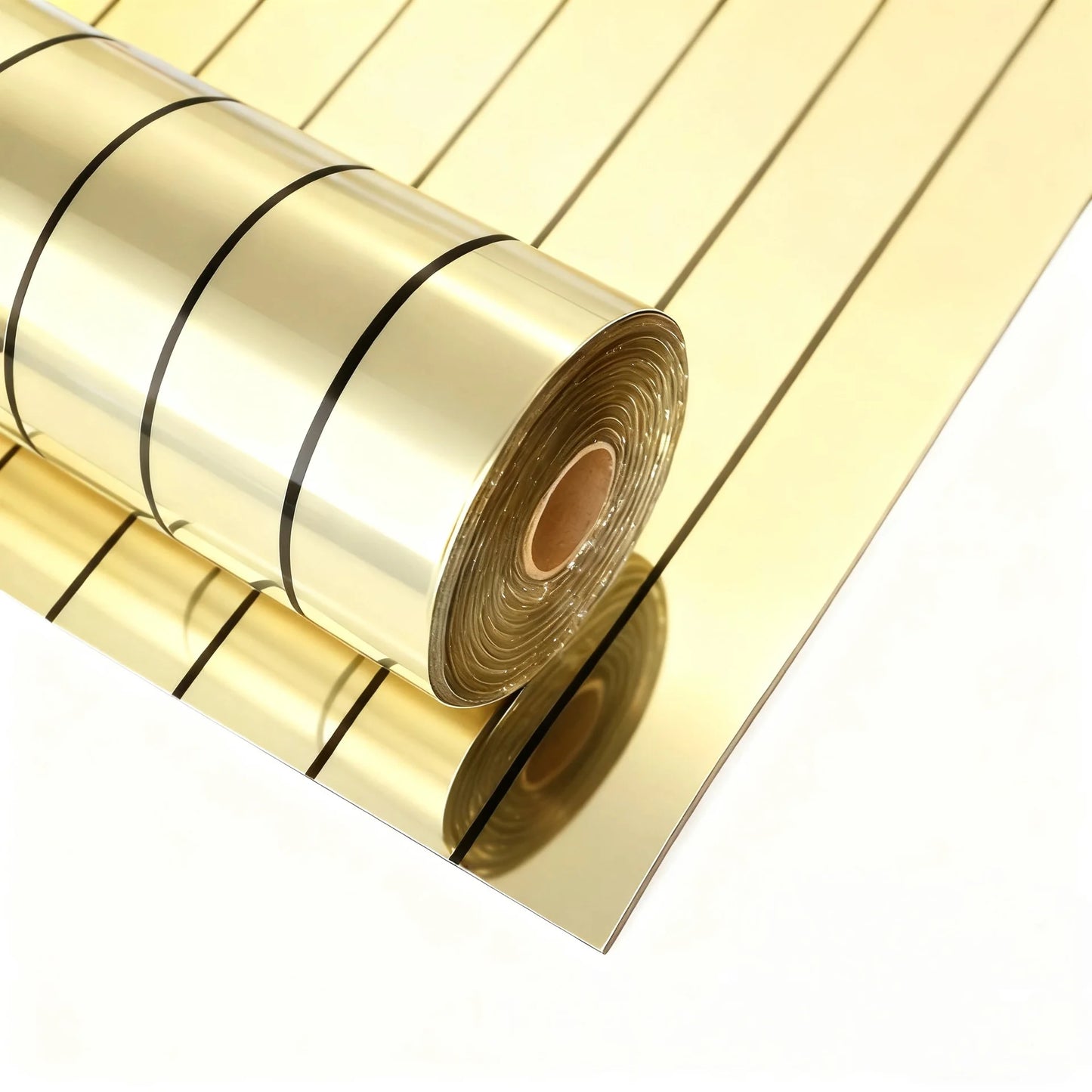 Self Adhesive Wallpaper Peeling PVC Material Mirror Reflect Texture Vinyl Durable Material Decorative Wall Covering