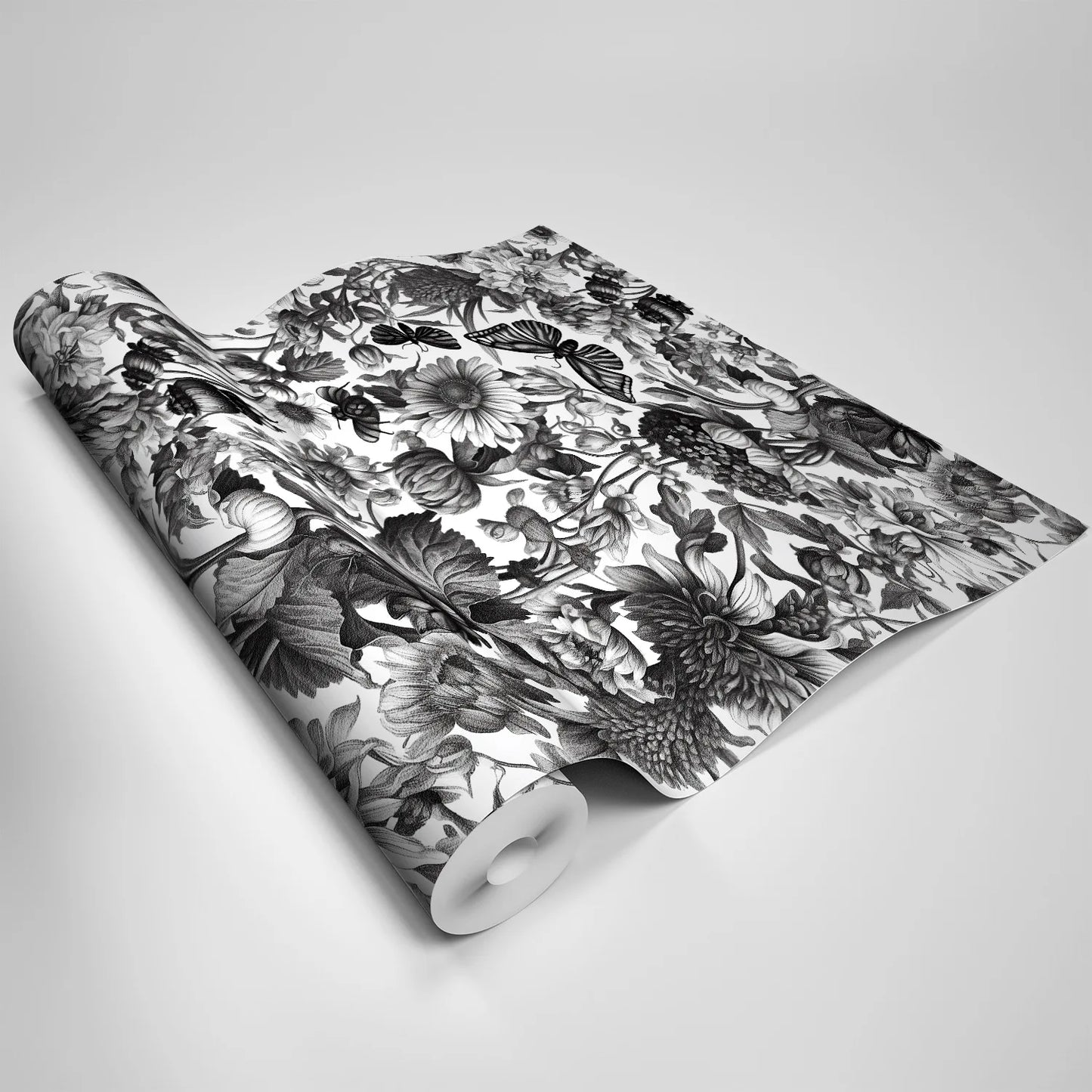 Self-adhesive Textured Wallpaper Wall Decoration for Living Room and Bedroom Plant Waterproof and Wear-resistant Wall Stickers