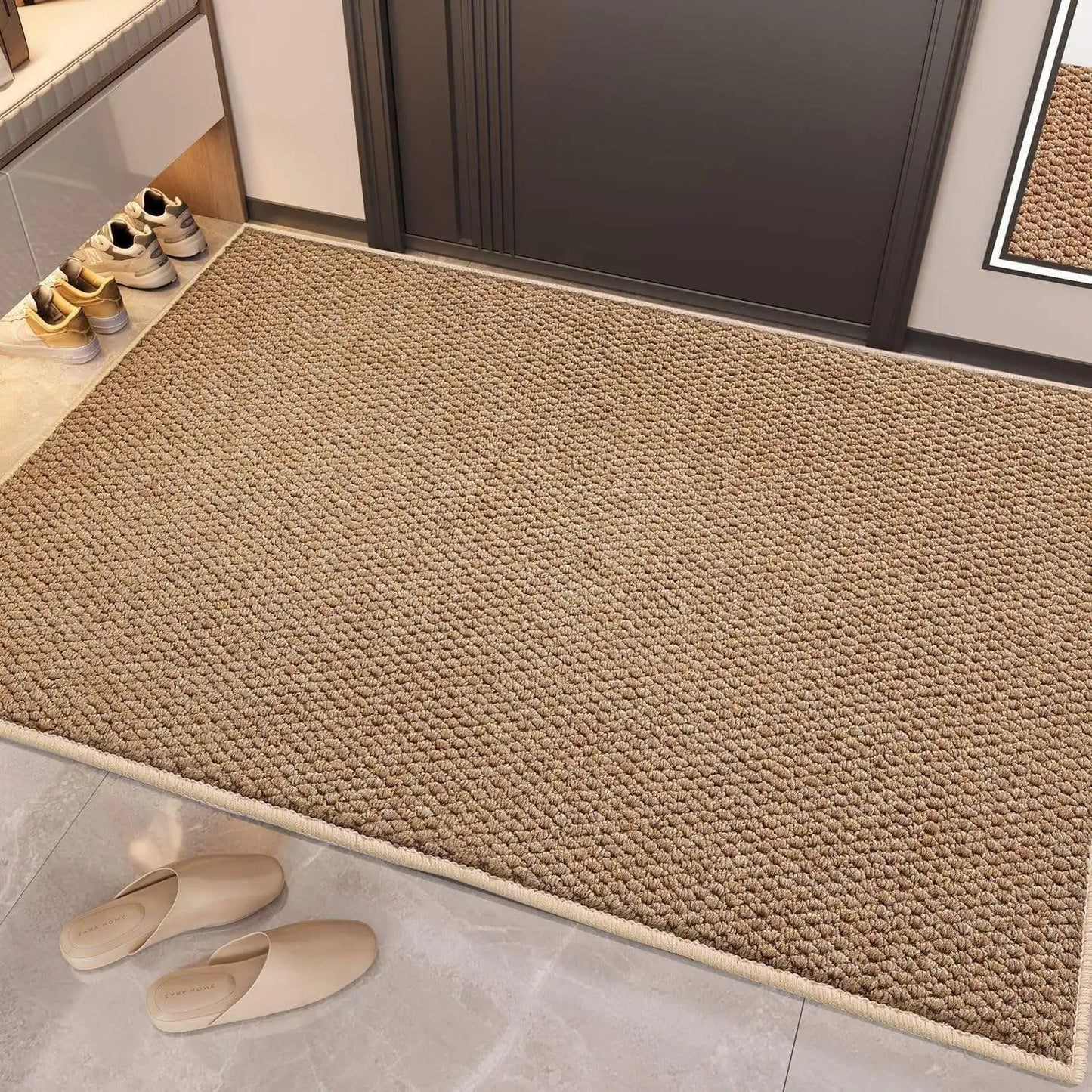 Door Mat Outside Entrance Welcome Mat Outdoor Indoor Entryway Rug Non-Slip Washable Doormat