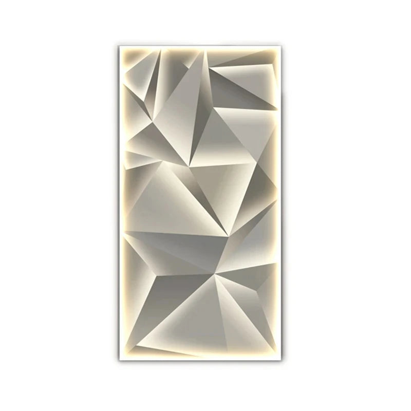 Entrance Decorative Wall Painting Lamp Living Room Background Wall Light Luxury Mural Light Corridor Hanging Abstract Painting