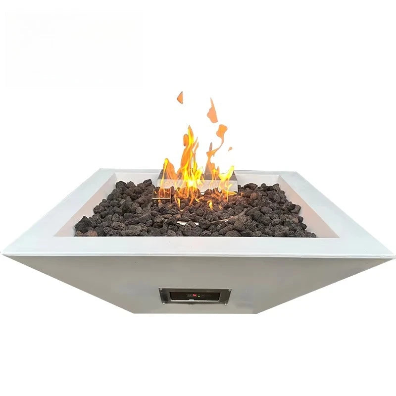 Fire and Water Bowl for Luxury Swimming Pool Fire Pit Waterfall Pool Fire Bowl with Remote Control