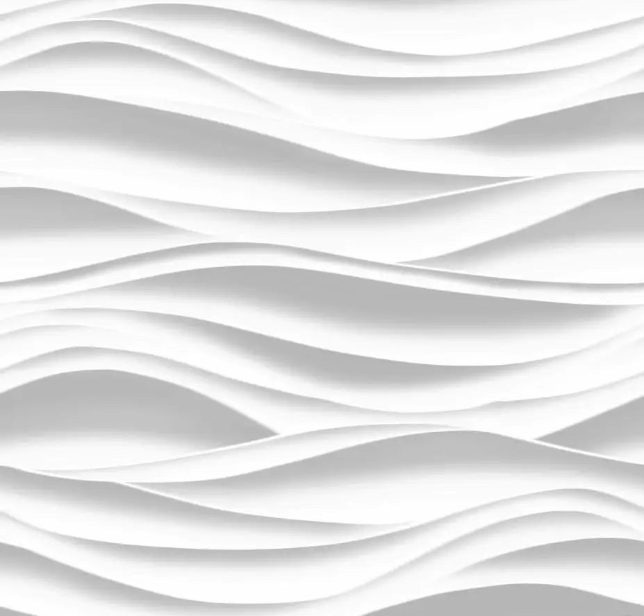 Customize wallpaper any size modern three-dimensional luxury white wave art photo painting living room background wall wallpaper