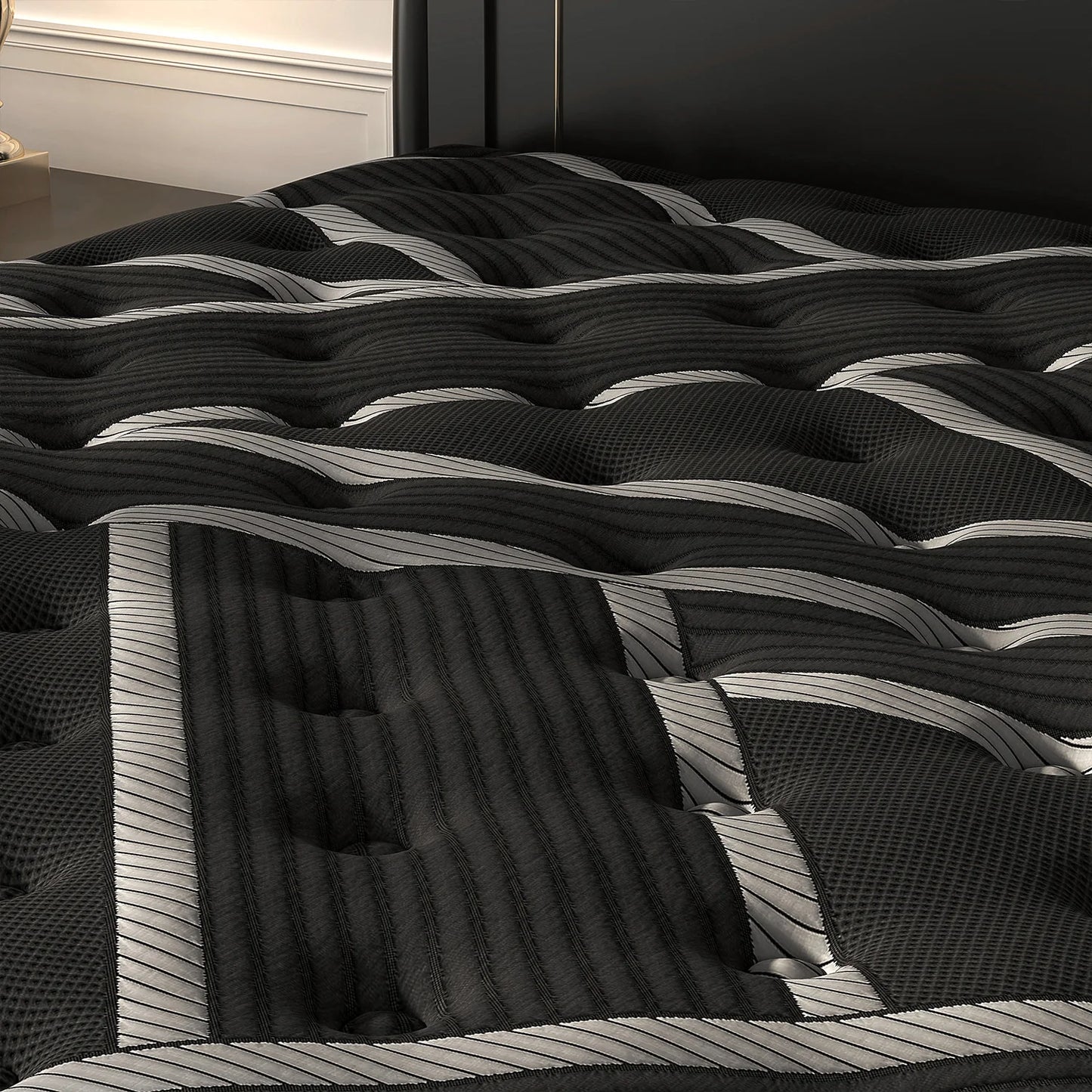 12/14inch Hybrid Gel Memory Foam Mattress with Pocket Spring Medium Firm Motion Isolation Twin Full Queen King Mattress in a Box
