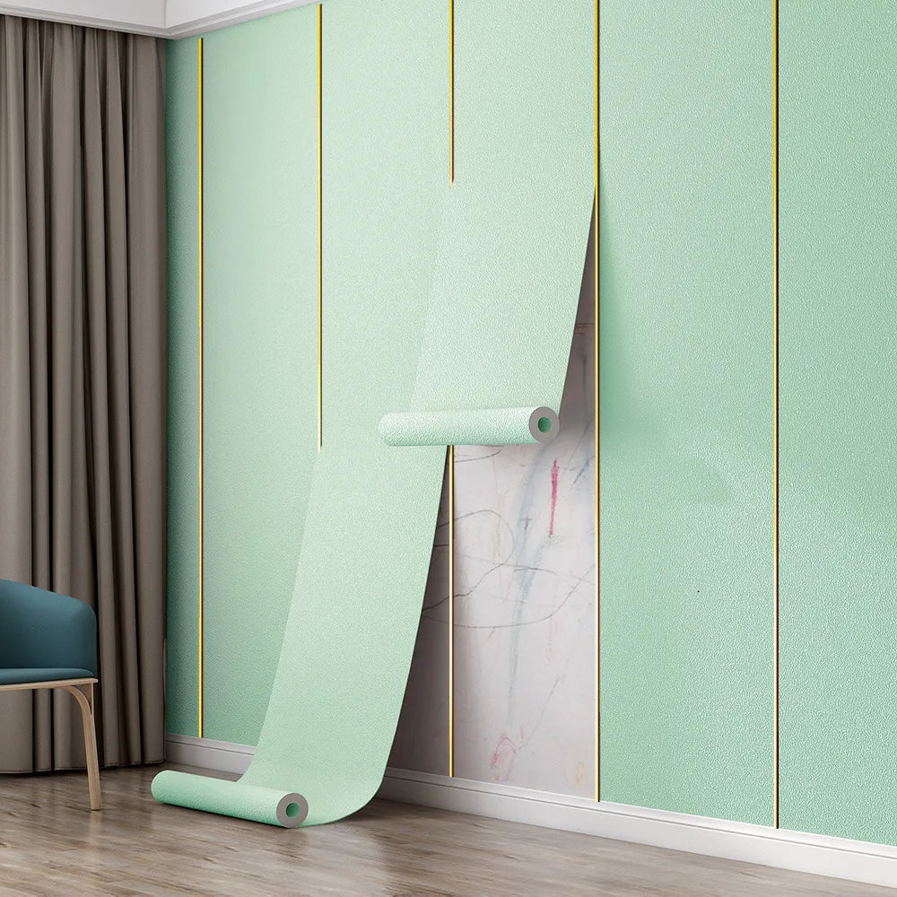 0.5mx1/5/2.8/10m 3D Wall Sticker Wallpaper Self-Adhesive Waterproof Wall Covering Panel Living Room Bedroom Bathroom Home Decor