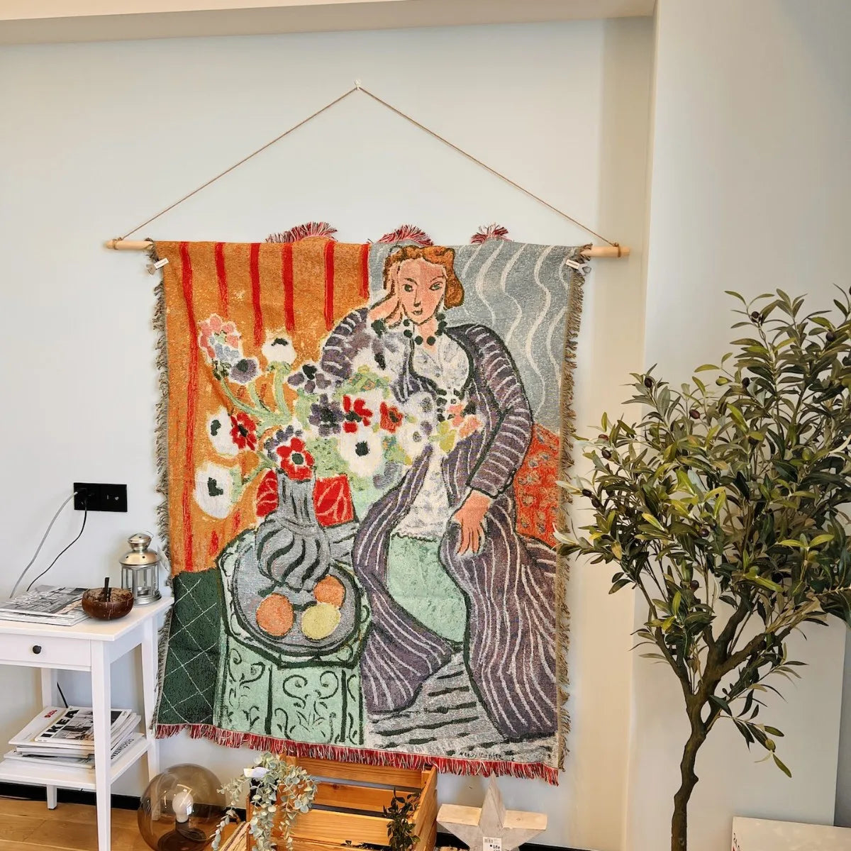 Henri Matisse French Artist Tapestry Blanket Sofa Throw Casual Bed Decor Leisure Rug - Soft Cozy Decorative Home Accessories