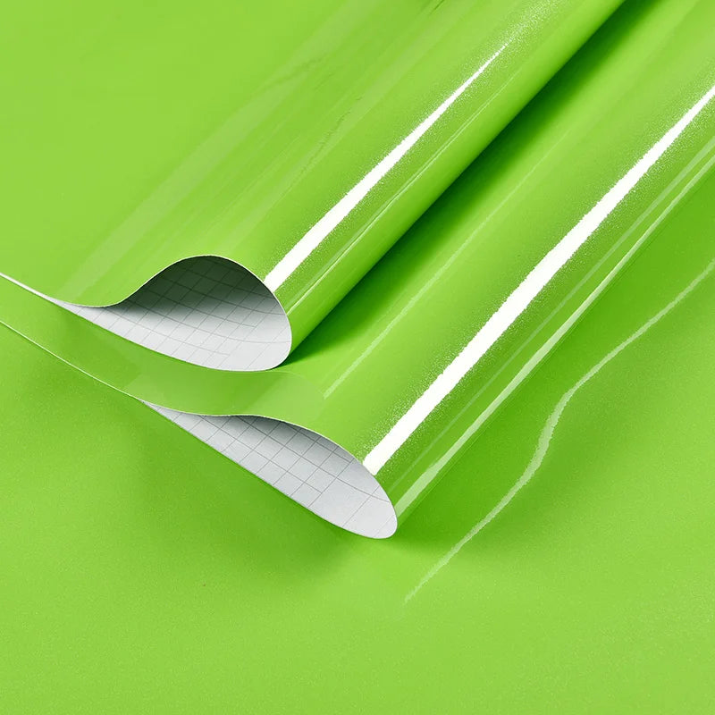 Wall Furniture Renovation Stickers Waterproof Moisture-proof Self-adhesive Paper Vinyl Wallpaper For Kitchen Cooktop Cabinets