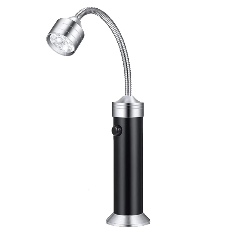 BBQ Grill Light Soft Tube Lighting Lamp 360° Adjustable Super-Bright 9 LED Flashlight Magnetic Base Outdoor lighting Gooseneck