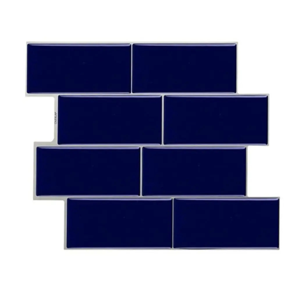 3D Grey Brick Durable DIY Wall Sticker Waterproof Removable Home Decor Grey Brick 3D Wallpaper Kitchen