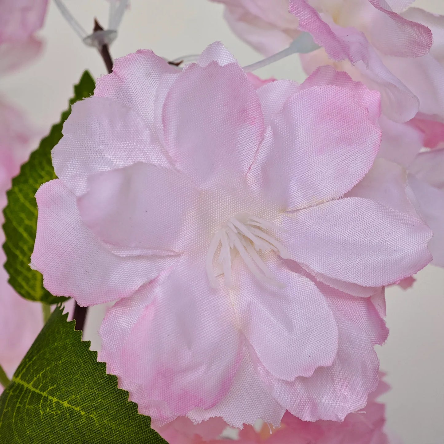 4.92FT Artificial Pink Cherry Blossom Plant UV-Resistant Indoor Outdoor Faux Plant for Home Wedding Garden Living Room Decor