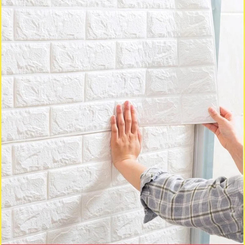 1-30Pcs 35x30cm Wallpaper Kitchen Bedroom Background Decoration Wall Panels Stickers Waterproof for Living Room 3D DIY Home