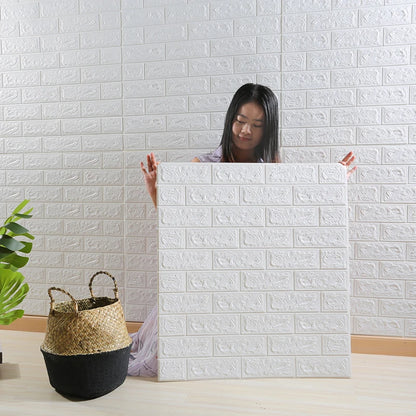 1-30Pcs 35x30cm Wallpaper Kitchen Bedroom Background Decoration Wall Panels Stickers Waterproof for Living Room 3D DIY Home