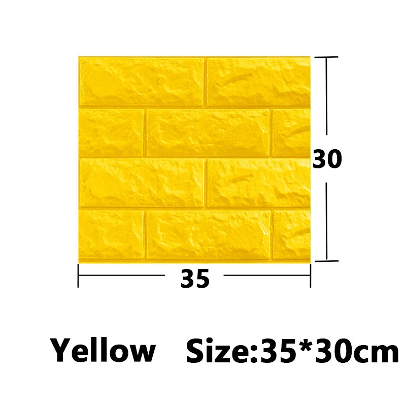 1-30Pcs 35x30cm Wallpaper Kitchen Bedroom Background Decoration Wall Panels Stickers Waterproof for Living Room 3D DIY Home