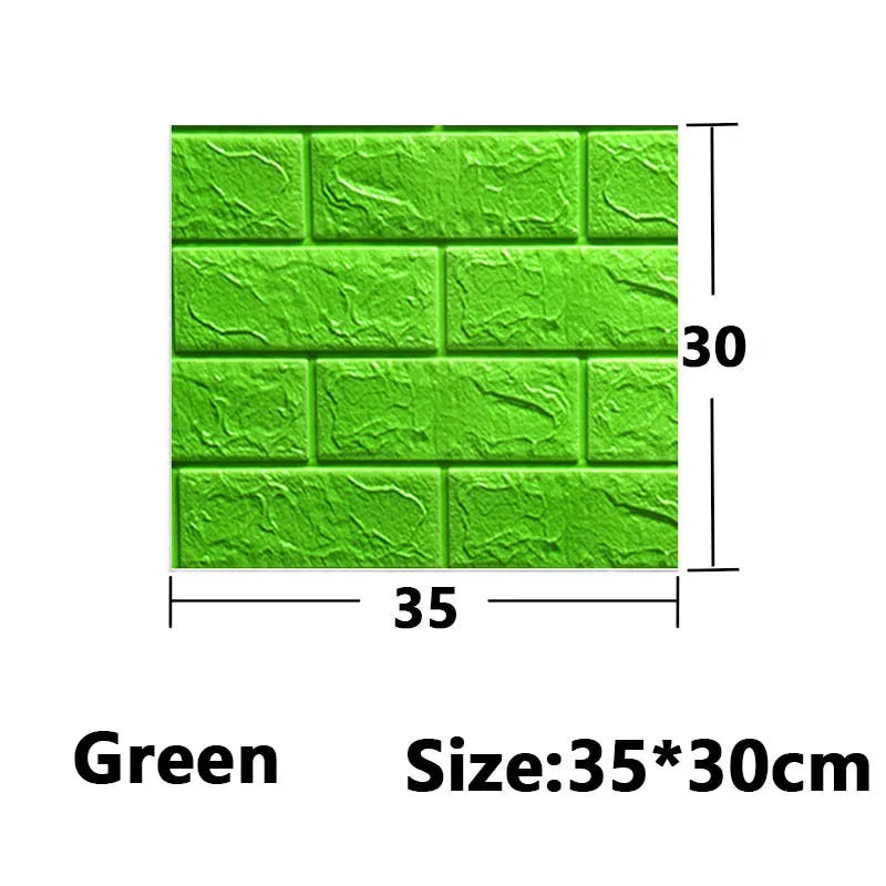 1-30Pcs 35x30cm Wallpaper Kitchen Bedroom Background Decoration Wall Panels Stickers Waterproof for Living Room 3D DIY Home
