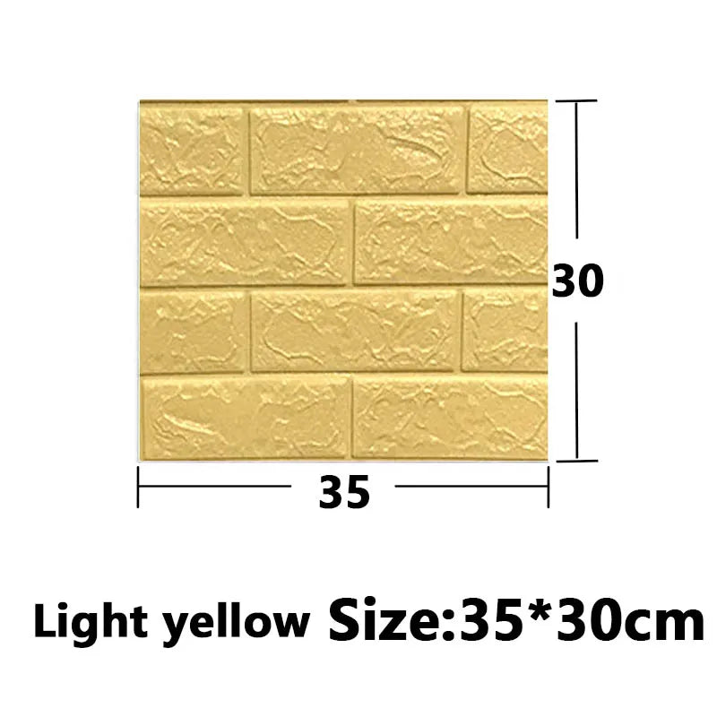 1-30Pcs 35x30cm Wallpaper Kitchen Bedroom Background Decoration Wall Panels Stickers Waterproof for Living Room 3D DIY Home