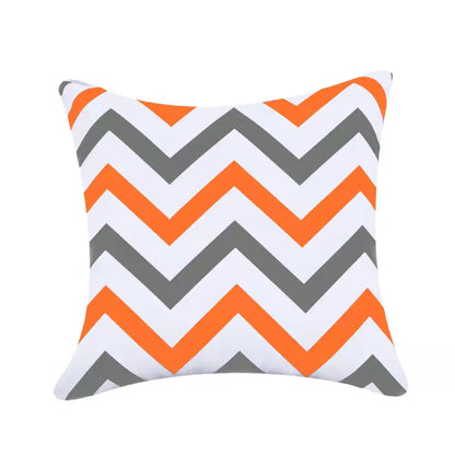 Geometric Outdoor Throw Pillow Covers Decorative Twill Waterproof Cushion Cover Modern Home Pillow Case for Sofa Patio Garden