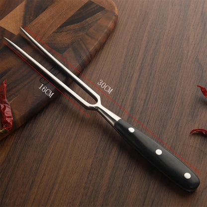 Barbecue Fork Beef Grill Tools BBQ Accessories Stainless Steel Portable Outdoor BBQ Camping Cooking Barbecue Grill