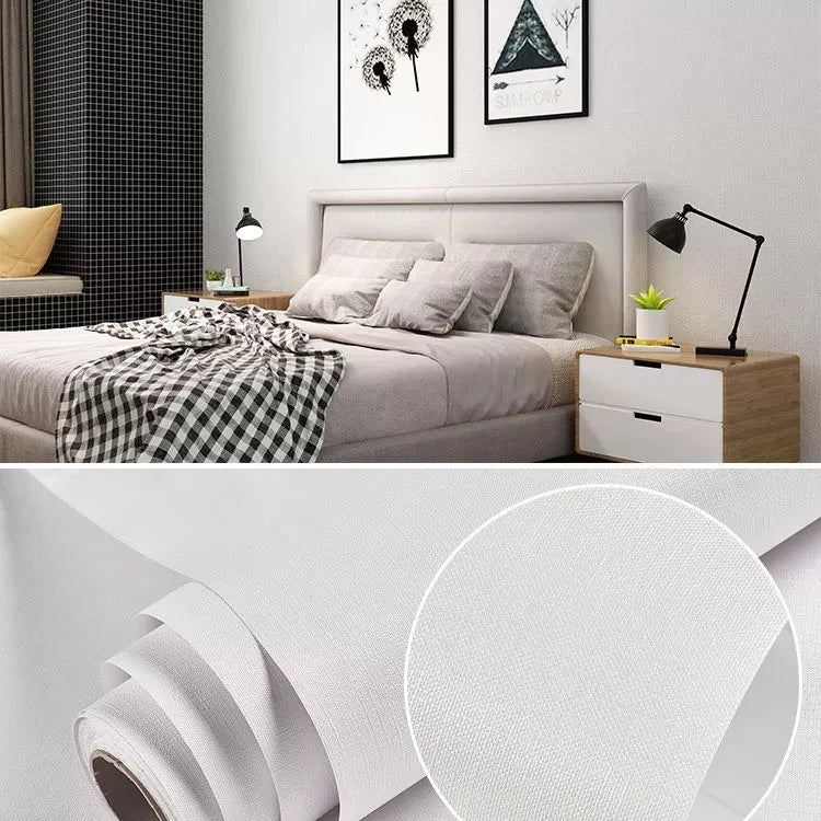 5M /10M Wood Grain Self Adhesive Wallpaper Waterproof PVC Vinyl Kitchen Wardrobe Cabinet Furniture Renovation Door Wall Sticker