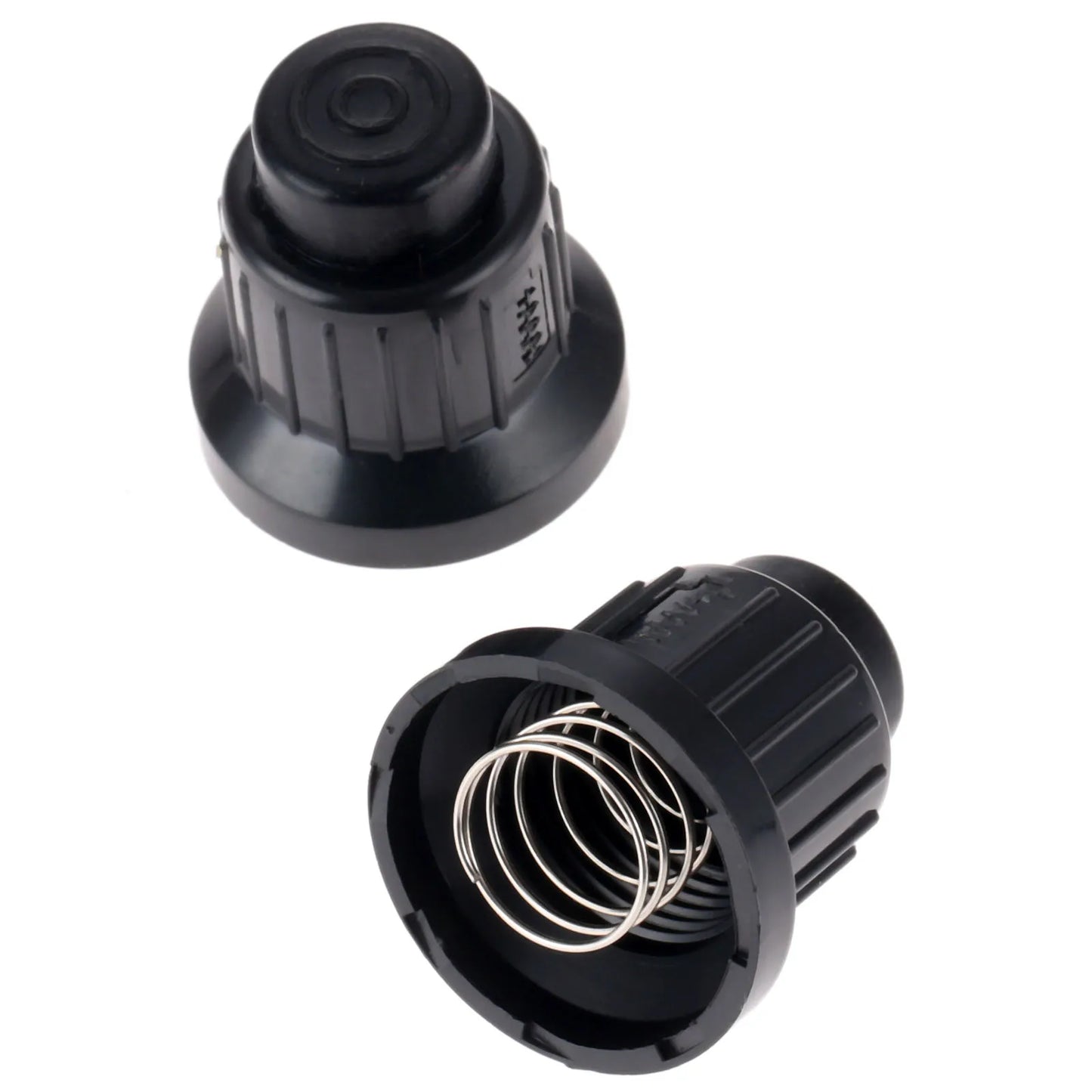 2Pcs Plastic Barbecue Grill Propane Gas Fire Pit AAA Battery Pulse Electronic Igniter Push Button Switch, AAA Igniter Switch Cap