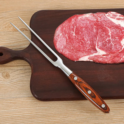 Barbecue Fork Beef Grill Tools BBQ Accessories Stainless Steel Portable Outdoor BBQ Camping Cooking Barbecue Grill