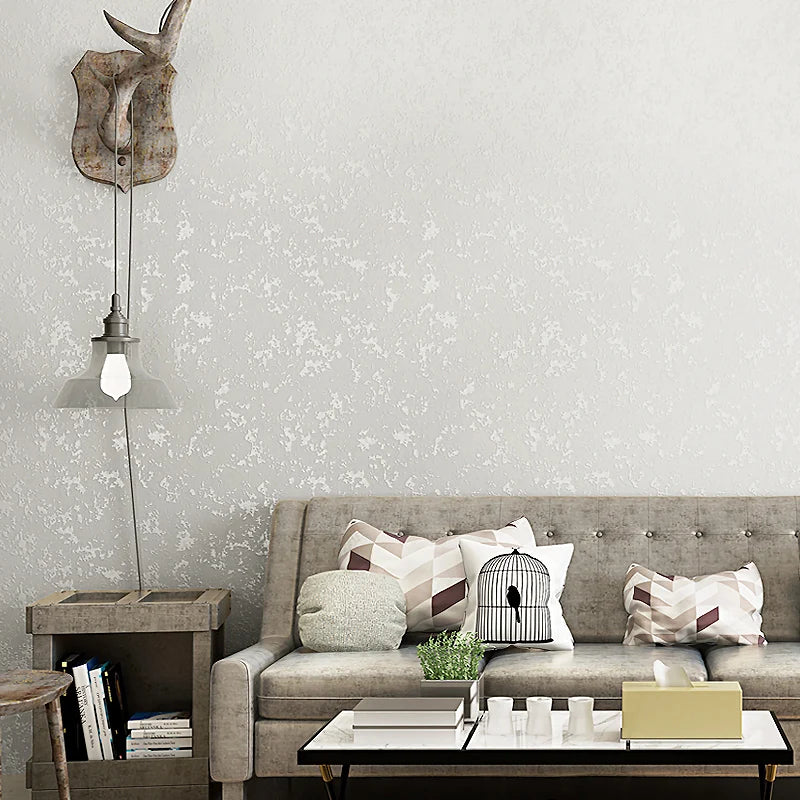 Modern Simple 3D Wallpaper Roll Non-Woven Wall Paper Living Room TV Sofa Bedroom Background Wall Covering Home Decor