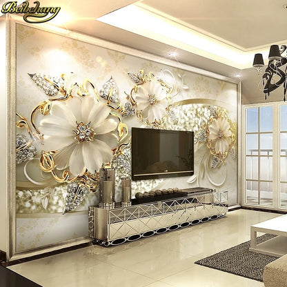 papel de parede 3d stereo wallpaper for living room sofa TV background wall paper bedroom wallpapers home decor  large 3D murals