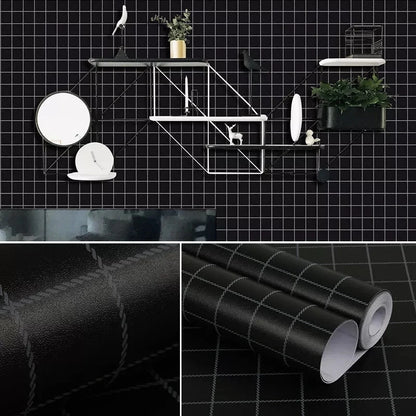 5M /10M Wood Grain Self Adhesive Wallpaper Waterproof PVC Vinyl Kitchen Wardrobe Cabinet Furniture Renovation Door Wall Sticker