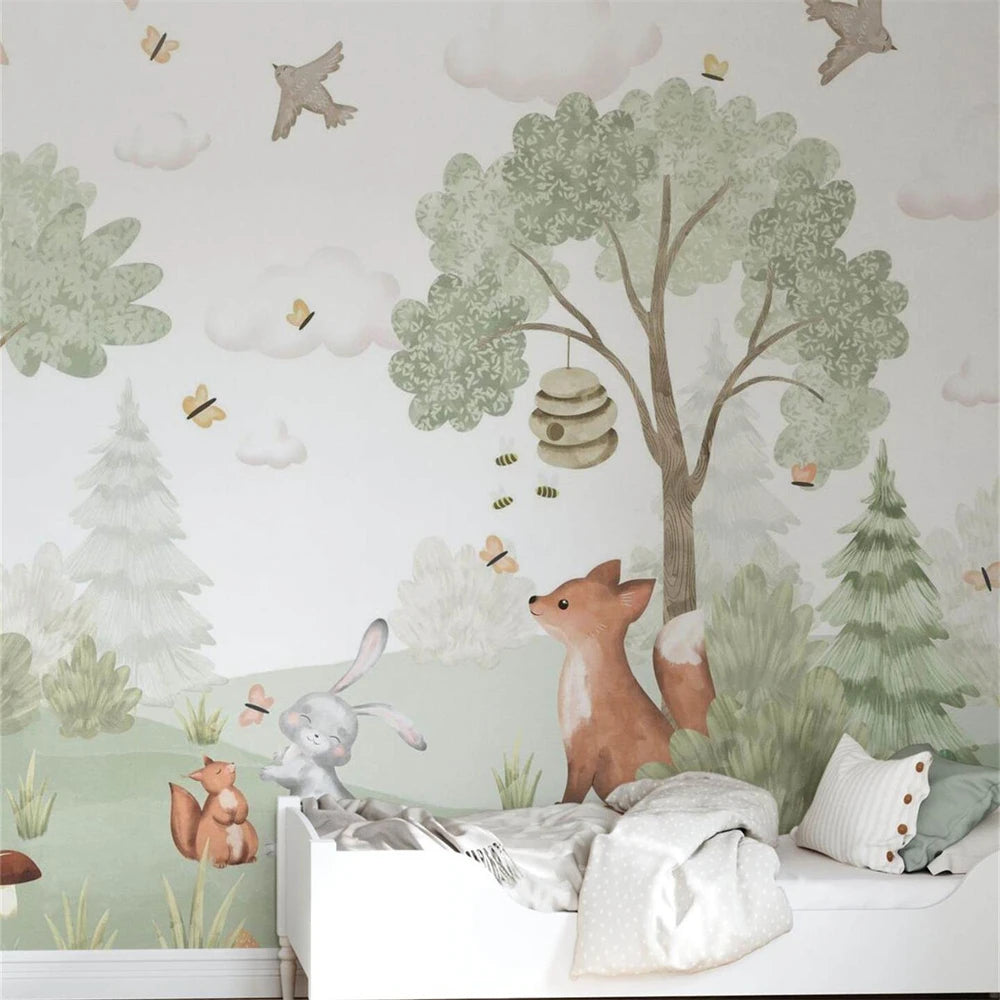 custom papel de parede 3D Photo wallpaper for walls 3 d Catoon Mural For Kids Wall Print Decal Hoom Decor papel wall Whale ball