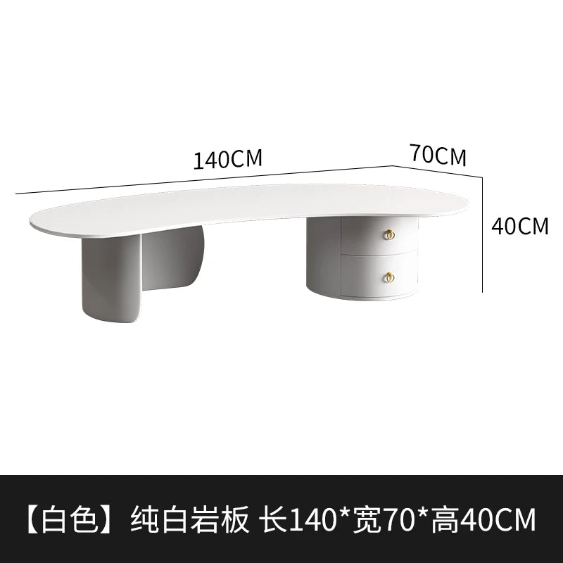 Irregular Modern Coffee Table Accessories Black Small Outdoor Coffee Tables Living Room Drawers Table Basse De Salon Home Decor
