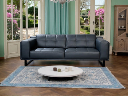 Reception room, hotel lobby, business tourist living room, leather double lounge sofa