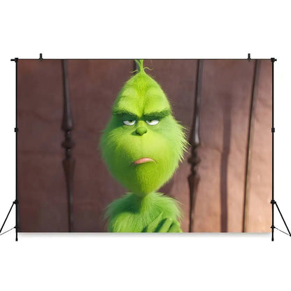 Cartoon G-Grinch Photography Backdrops Photo Wallpaper Background Paper Props For Photo Studio Shoot Product