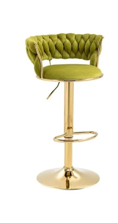 Modern Gold Legs Bar Stools Adjustable Height Italian Minimalist Bar Stools Ergonomic Designer Mama Sandalyesi Kitchen Furniture