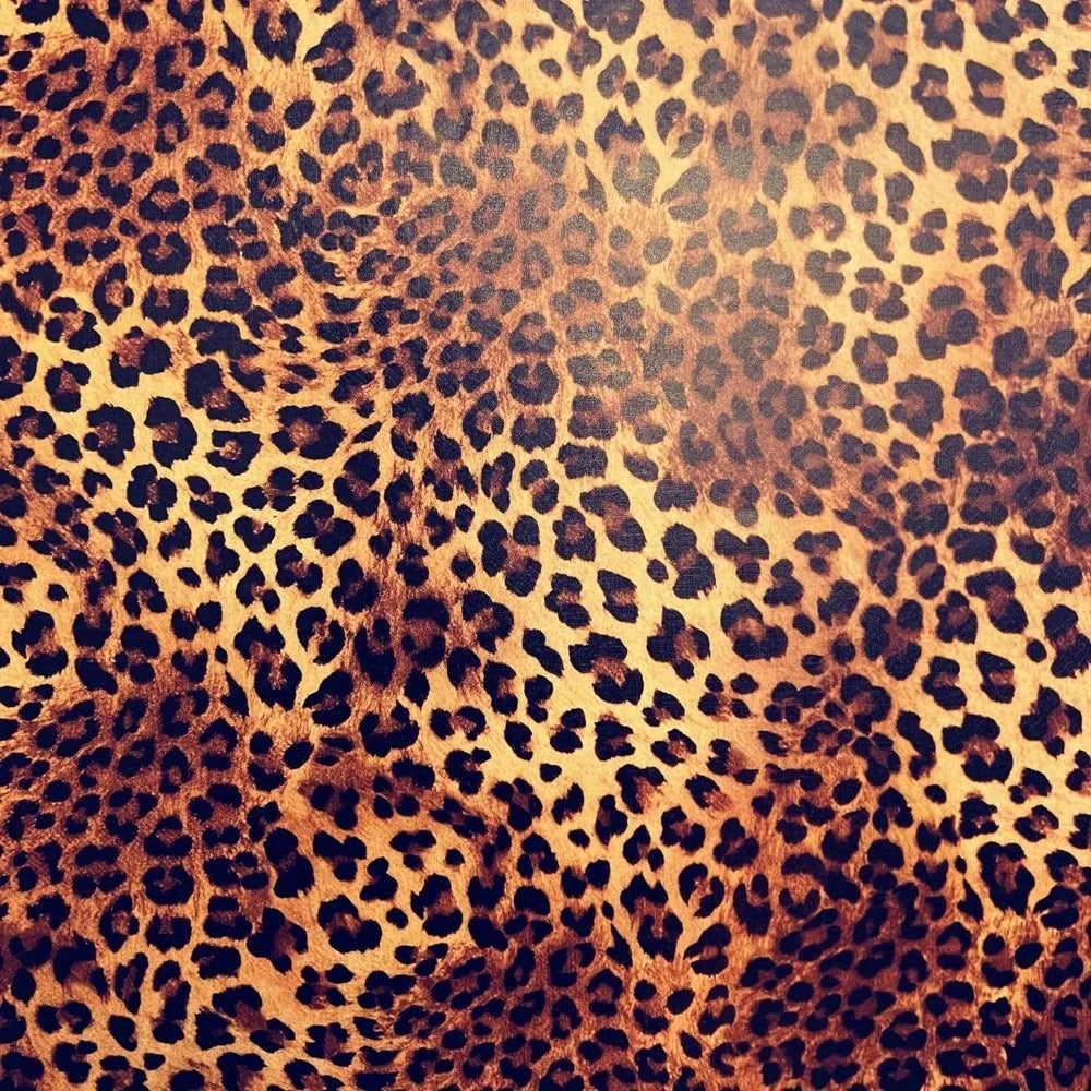 Personalized leopard pattern wallpaper waterproof removable self-adhesive contact paper for living room bedroom home decoration