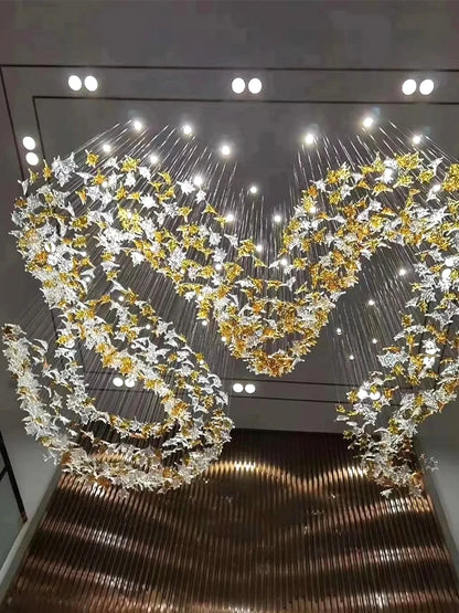 Customizable Luxury Chandeliers for Living Room Villas Hotel Decoration Pendant Light Dining Room Light Chandelier Hotel Lobby