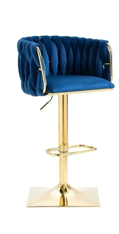 Modern Gold Legs Bar Stools Adjustable Height Italian Minimalist Bar Stools Ergonomic Designer Mama Sandalyesi Kitchen Furniture