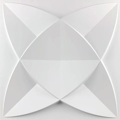 White 3D Wall Panel Foam Brick Waterproof Non-self-adhesive Wall Sticker Modern Geometric Background Wallpaper Wall Renovation