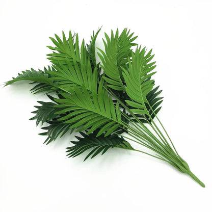 Artificial Flowers Large Leaf Tree High Quality Vase Home Room Wedding Decora Indoor Outdoor Yard Garden Fake Plants Ornament