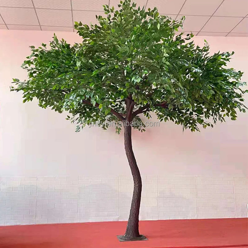 Custom Outdoor Indoor Decoration Green Plant Realistic Olive 6.5ft 8ft 10ft Artificial Olive Tree for Hotel Event Garden