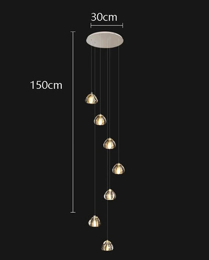 Modern home decoration crystal chandeliers for hall, staircase, indoor lighting fixtures, ceiling lamps, living room exquisite i