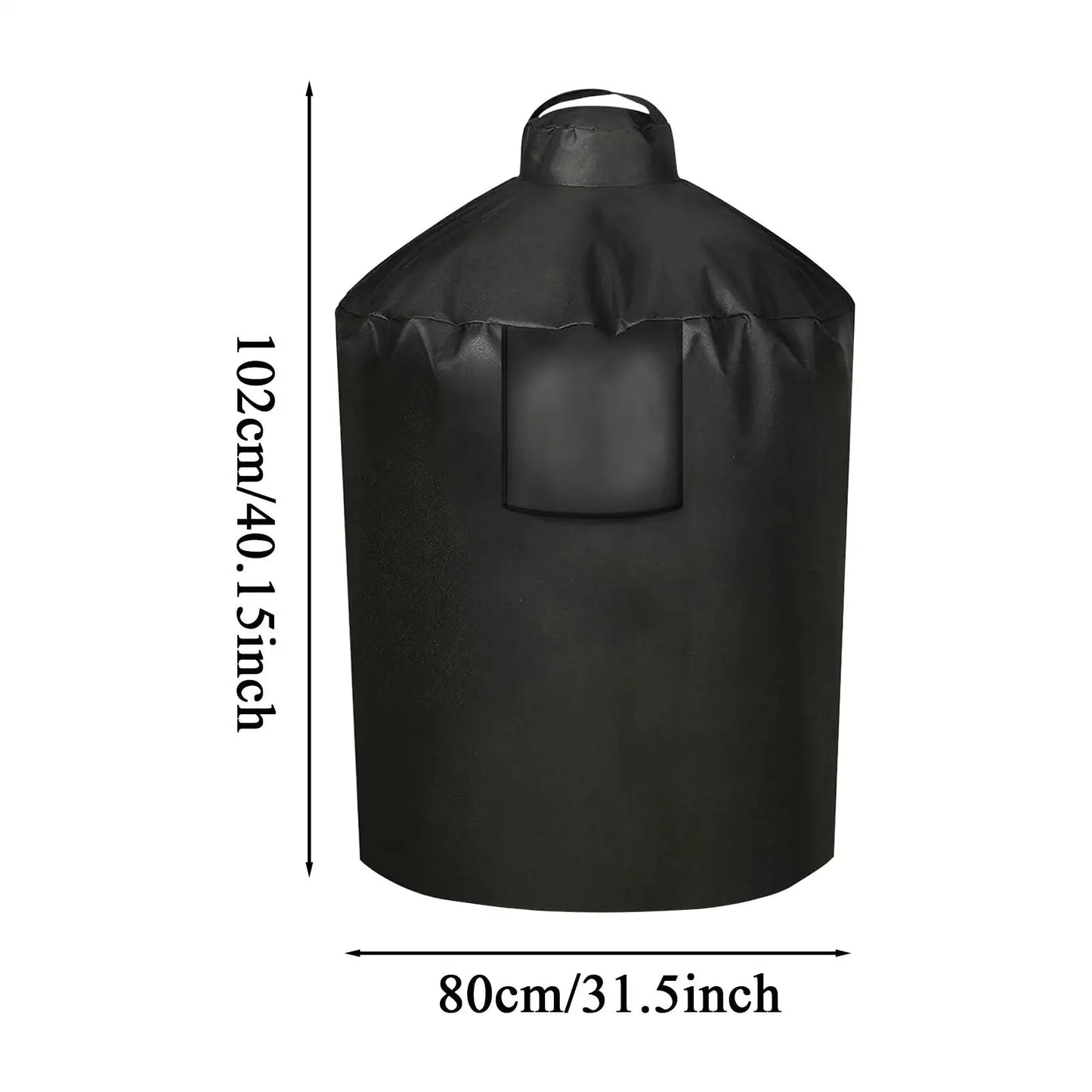 Cover For Grill 210D Oxford Adjustable Protector Windproof Barbecue Grill Cover Waterproof For Outdoor Camping Grilling Kitchen