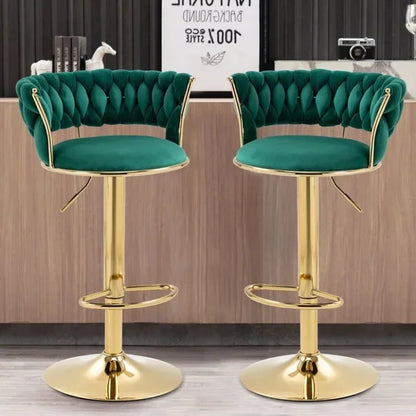 Modern Gold Legs Bar Stools Adjustable Height Italian Minimalist Bar Stools Ergonomic Designer Mama Sandalyesi Kitchen Furniture