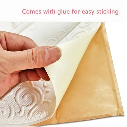 20Pc 35X35cm Imitation Brick Wallpaper Self-adhesive Waterproof Moisture-proof Living Room Background Bedroom Wall Decoration