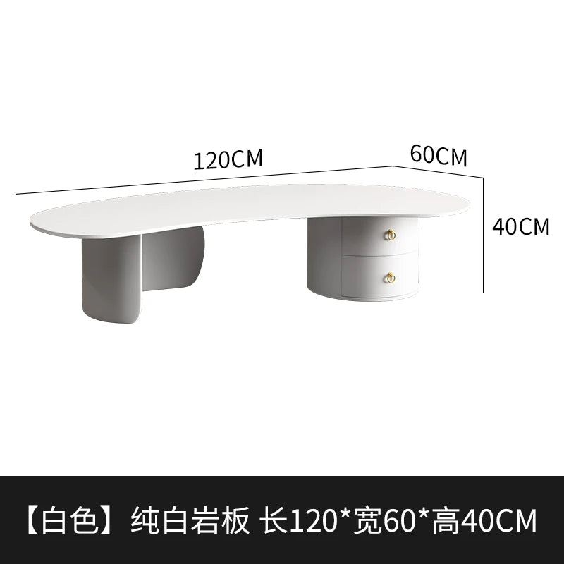 Irregular Modern Coffee Table Accessories Black Small Outdoor Coffee Tables Living Room Drawers Table Basse De Salon Home Decor