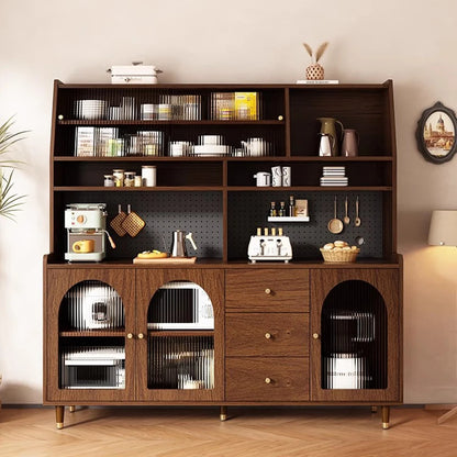 American Vintage Living Room Cabinets Midcentury Aesthetic Display Cool Living Room Cabinets With Doors Trendy Vitrina Furniture