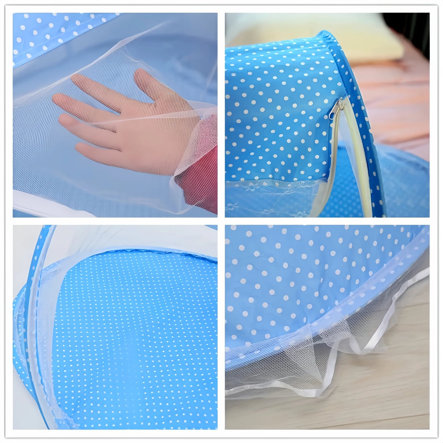 Baby Bedding Crib Netting Portable Foldable Sleeping Net Newborn Mosquito Tent Children Bed Tent Mosquito Net for Baby Crib